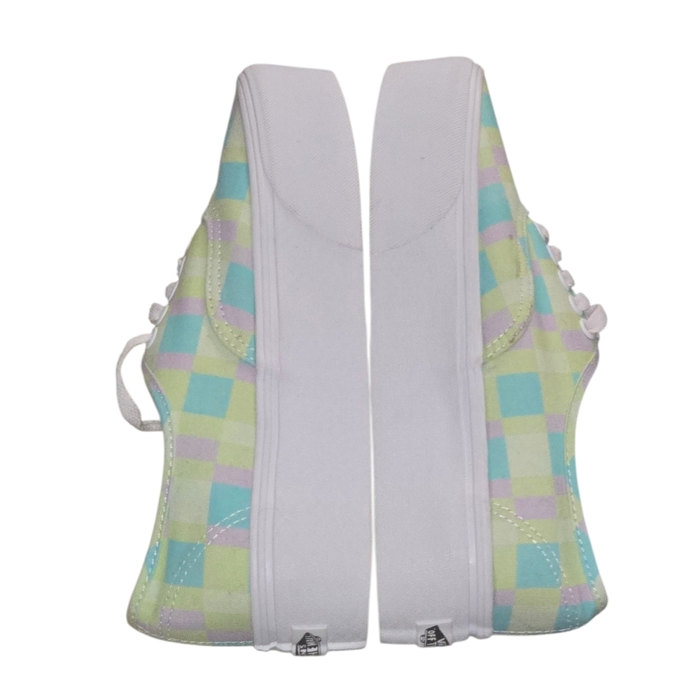 Vans Platform Pastel Picnic Canvas Checkered Women's Sneaker Shoe Size 8 - Picture 3 of 5
